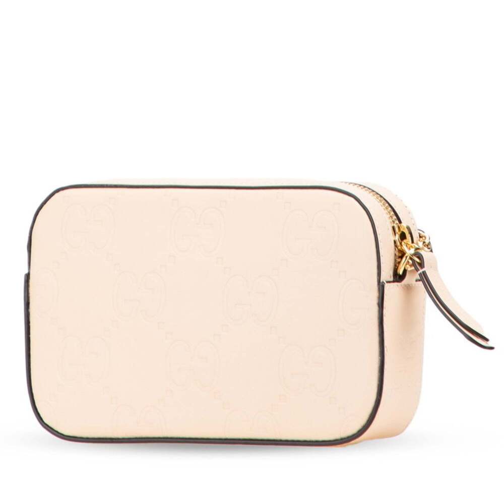 GUCCI Cream Leather Shoulder Bag - Picture 2 of 10